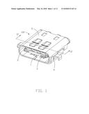 ELECTRICAL CONNECTOR HAVING WIDENED POWER TERMINALS diagram and image