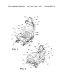 PERFORMANCE SEAT ASSEMBLY WITH IMPROVED ENTRY SYSTEM AND MODULAR HEAD     RESTRAINT ASSEMBLY diagram and image