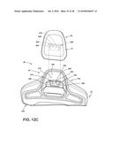 PERFORMANCE SEAT ASSEMBLY WITH IMPROVED ENTRY SYSTEM AND MODULAR HEAD     RESTRAINT ASSEMBLY diagram and image