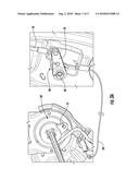 VEHICLE SEAT AND SEAT RECLINER ARRANGEMENT WITH RECLINER HARD LOCK TO     AVOID RETURNING BACKREST IN NON-LOCKABLE TRACK REGION diagram and image