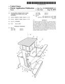 TELESCOPING OBSERVATION CHAIR ASSEMBLY INCLUDING SEAT AND FOOTREST diagram and image