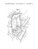 TELESCOPING OBSERVATION CHAIR ASSEMBLY INCLUDING SEAT AND FOOTREST diagram and image