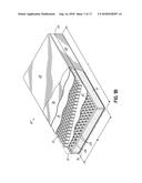 Pocketed Spring Assembly Comprising Strings of Springs Having Non-Linear     Separating Seams diagram and image