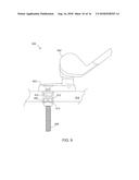 SYSTEM AND METHOD FOR REMOVABLY MOUNTING TOILET SEAT TO TOILET BOWL diagram and image