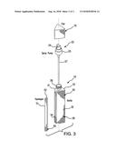 Device for cleaning an exercise mat diagram and image