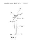 Golf Tee For Guiding a Ball diagram and image