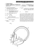 Over-the-ear headphones configured to receive earpieces diagram and image