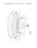 LOUDSPEAKER WITH A FIELD REPLACEABLE MOVING ASSEMBLY AND METHOD OF     ASSEMBLY diagram and image