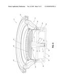 LOUDSPEAKER WITH A FIELD REPLACEABLE MOVING ASSEMBLY AND METHOD OF     ASSEMBLY diagram and image