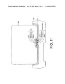 CHARGING SYSTEM AND CHARGING CABLE FOR PORTABLE TERMINAL DEVICE diagram and image
