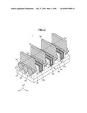 SEMICONDUCTOR DEVICES INCLUDING A DUMMY GATE STRUCTURE ON A FIN diagram and image