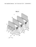 SEMICONDUCTOR DEVICES INCLUDING A DUMMY GATE STRUCTURE ON A FIN diagram and image