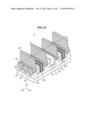 SEMICONDUCTOR DEVICES INCLUDING A DUMMY GATE STRUCTURE ON A FIN diagram and image