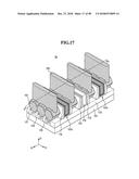 SEMICONDUCTOR DEVICES INCLUDING A DUMMY GATE STRUCTURE ON A FIN diagram and image