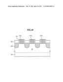 SEMICONDUCTOR DEVICES INCLUDING A DUMMY GATE STRUCTURE ON A FIN diagram and image