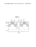 SEMICONDUCTOR DEVICES INCLUDING A DUMMY GATE STRUCTURE ON A FIN diagram and image