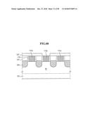 SEMICONDUCTOR DEVICES INCLUDING A DUMMY GATE STRUCTURE ON A FIN diagram and image