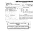 METHODS OF UPLINK BROADCAST, TERMINAL DEVICE, AND NETWORK NODE diagram and image